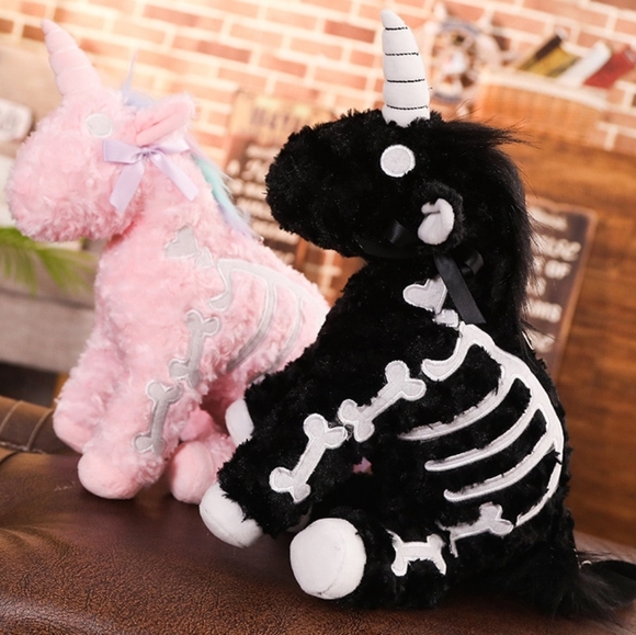 UNISKELTON Plush Purse (Black & White) one of a kind! - Picture 4 of 16